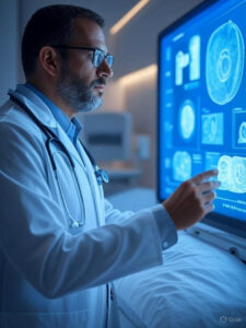AI in healthcare transforming patient care with advanced diagnostic technology in 2025